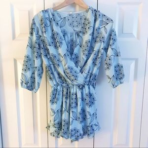 Beautiful Powder Blue Romper